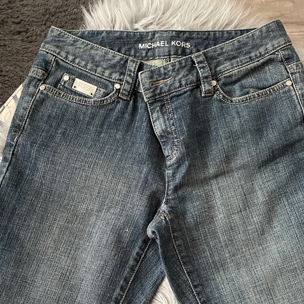 Michael Kors Cropped/Straight Leg Jeans